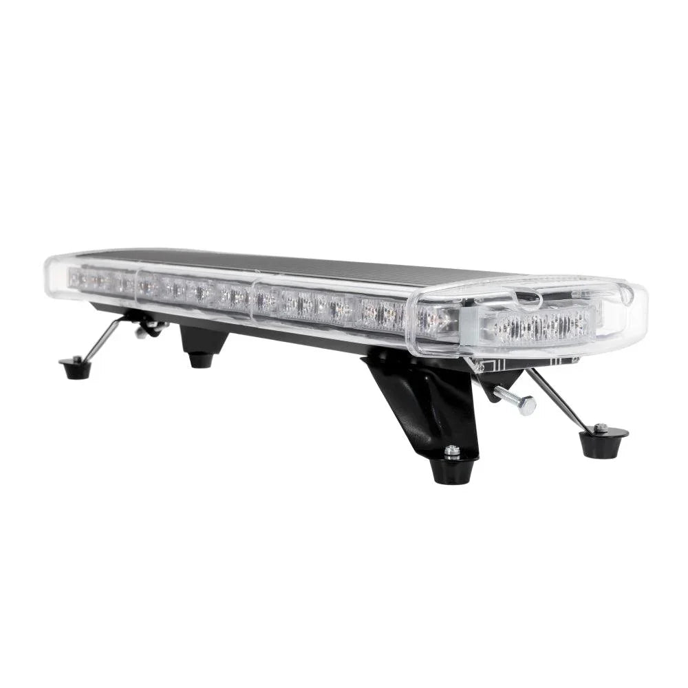 31.5" Rooftop Strobe Flashing Barres lumineuses avec Mounting Brackets 20 Flashing Modes Emergency Safety Warning Caution Be…