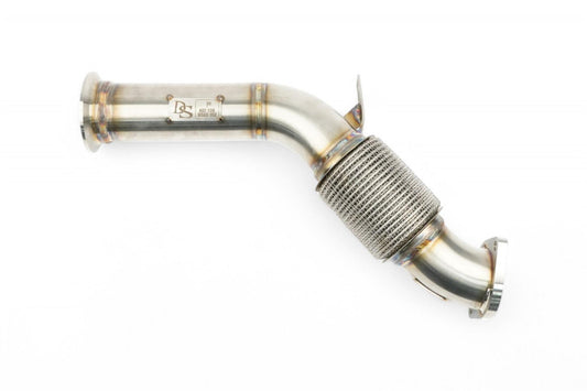 Darkside 3 downpipe inox suppression FAP pour BMW g Série B57 40d – Darkside Developments