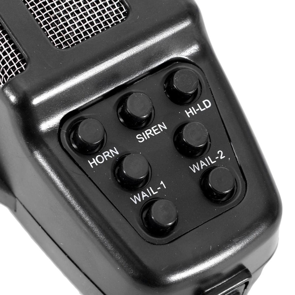 Auxbeam 12V 100W Horns 7 Tone Emergency Warning Siren avec Mic PA Speaker – vue 6