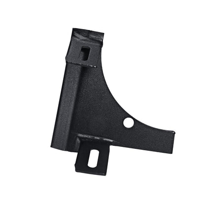 2pcs noir Dual A-Pillar Light Lower Windshield Hinge Mounting Brackets LED Working Pod Barres lumineuses Mounts pour Jeep