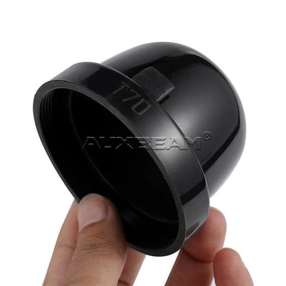 Lot de 2 70 mm universel automobile éclairage cache anti-poussière – vue 4 – NOVADOMIO