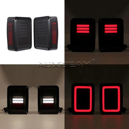 Lot de 2 LED Taillight Kits pour Jeep Wrangler JK (US Version) – vue 5 – NOVADOMIO