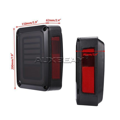 Lot de 2 LED Taillight Kits pour Jeep Wrangler JK (US Version) – vue 4 – NOVADOMIO