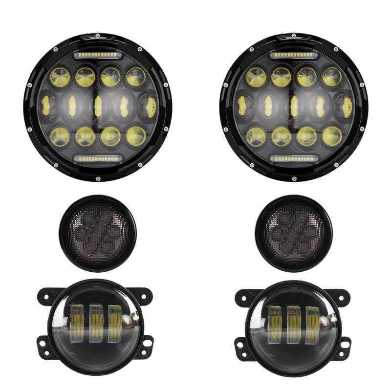 (6PCS/SET) LIGHT + FOG LIGHTS + TURN SIGNALS pour JEEP WRANGLER – vue 8