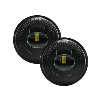 Lot de 2 24 W rond noir LED antibrouillards 5202 pour 2007–2014 GMC Yukon, 2007–2014 GMC Yukon XL 1500, 2007–2013 GMC Yukon
