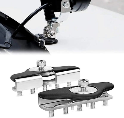 Lot de 2 universel Barres LED Spot éclairage supports de montage support à collier pour Jeep camion SUV tout-terrain