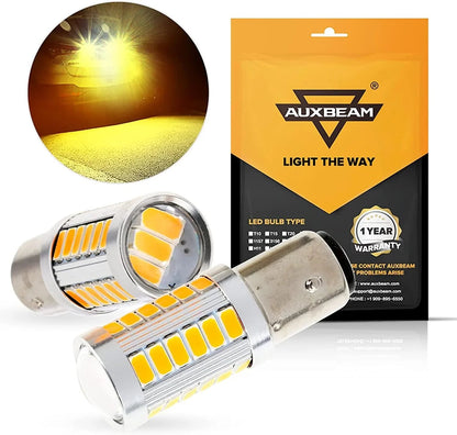 1157 P21/5W BAY15D 50W 33pcs-LED 3020SMD blanc froid/orange/rouge 8000LM LED Brake/Reverse/Parking/Tail/clignotant Light