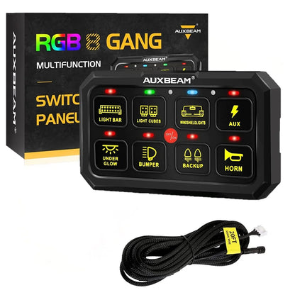 RA80 XL RGB panneau de commande, Larger Size, modes bascule / momentané / impulsion – vue 11 – NOVADOMIO