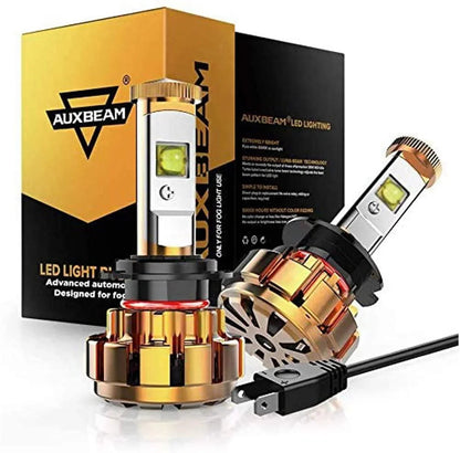 Lot de 2 H7 Ampoules LED F-16 série 12 000 lm 60 W 6 000 K lumière blanche – NOVADOMIO