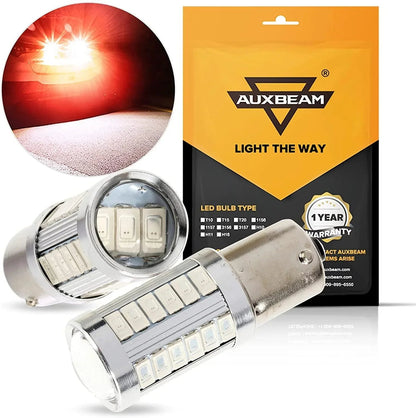 1156 P21W BA15S LED Ampoules LED frein / recul / position / clignotant 50W 8000LM blanc froid/orange/rouge 33 série – 2