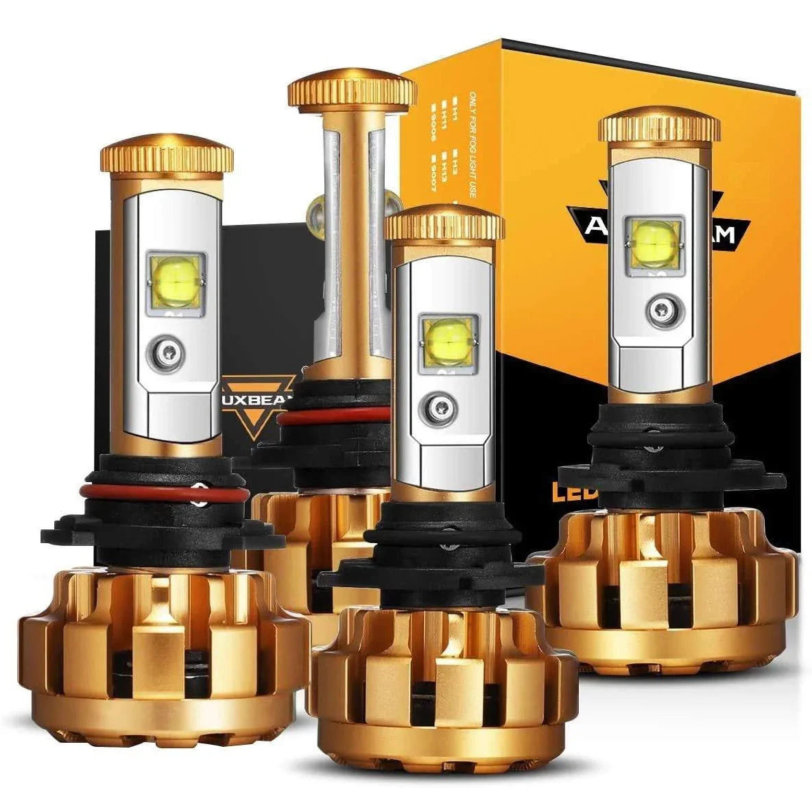 F-16 série Ampoules LED 12000LM 60W 6000K lumière blanche – vue 3