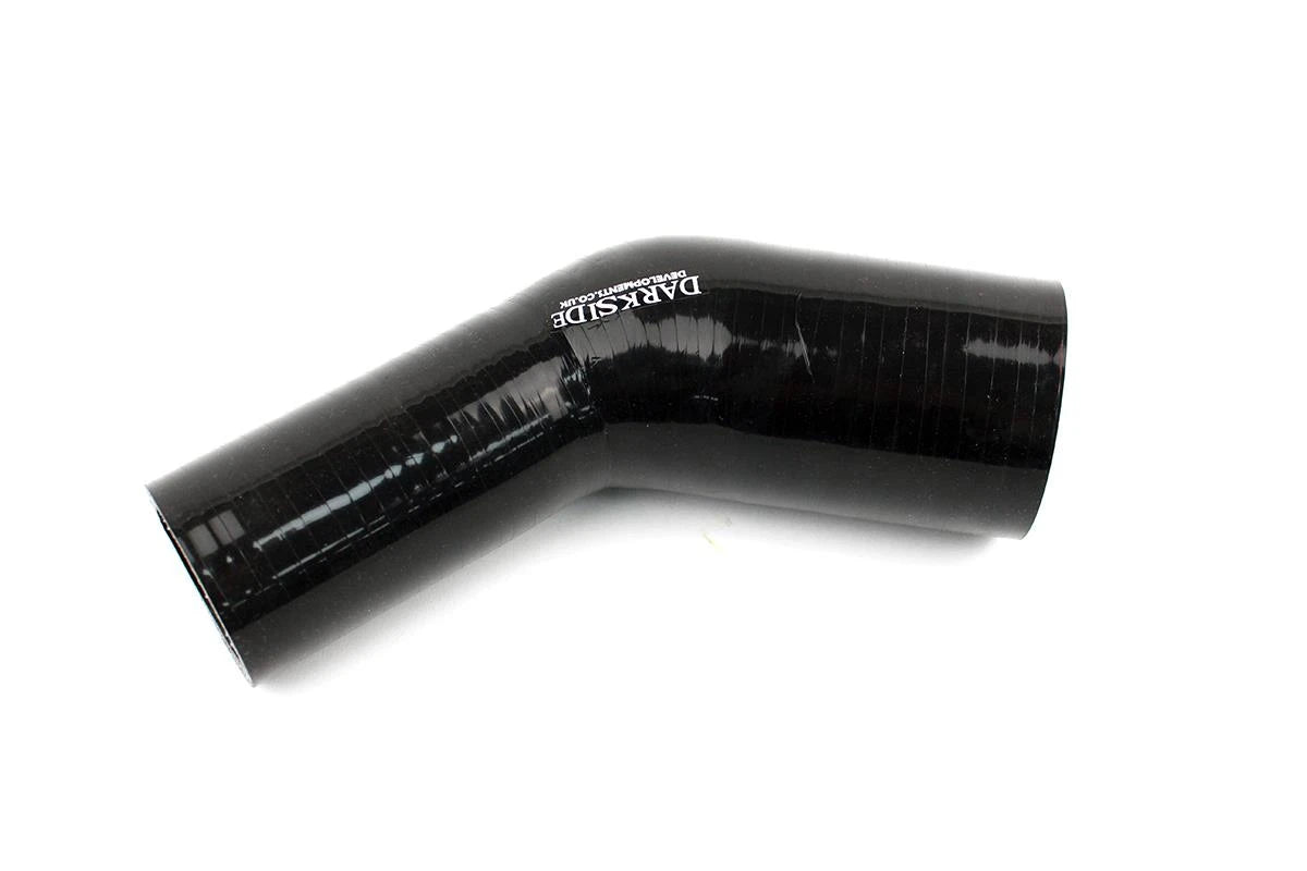 Darkside 60 mm 45 mm 2 5 1 75 reducing 45 degrés durite silicone de suralimentation – Darkside Developments