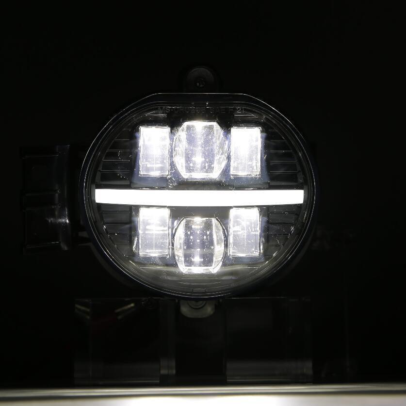 (2pcs/set) DOT Approved LED Fog Lights avec DRL pour 2002-2008 Dodge Ram 1500, 2003-2009 Dodge Ram 2500 3500 – vue 2
