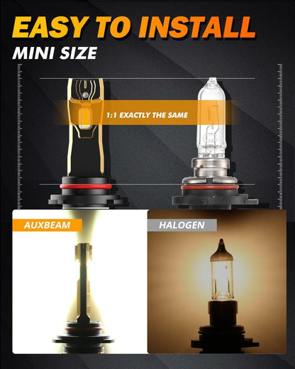 Kit d’ampoules LED de phare 9005 9006 pour GMC Sierra 3500 Classic 2007 – vue 5 – NOVADOMIO