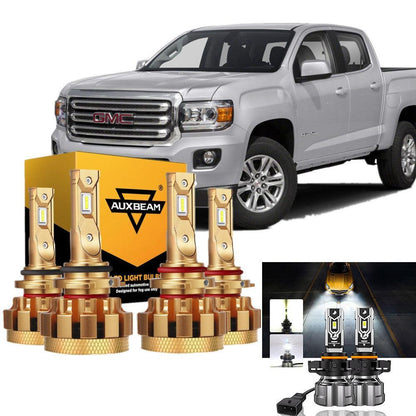 Kit d’ampoules LED feux de route/croisement F-16 Plus série CAN-bus intégré 14 000 lm pour GMC Canyon 2004–2008 – vue 15