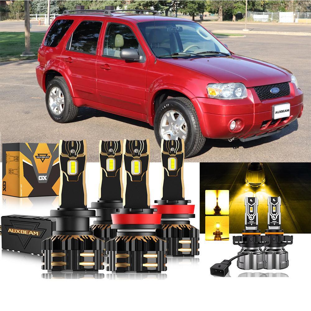 pour 2007 Ford Escape H4 Ampoules de phare LED Bundle – vue 23