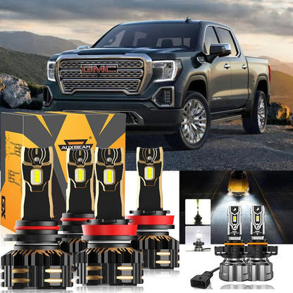pour 2007 GMC Sierra 1500 9005 H11 Ampoules de phare LED Bundle – vue 23 – NOVADOMIO