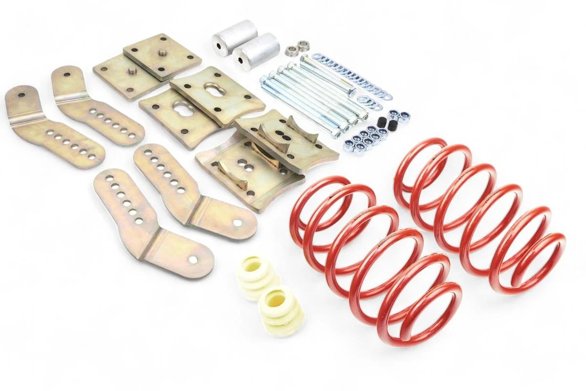 Darkside caddy MK3 MK4 kit rabaissement avec eibach avant rabaissement ressorts – Darkside Developments