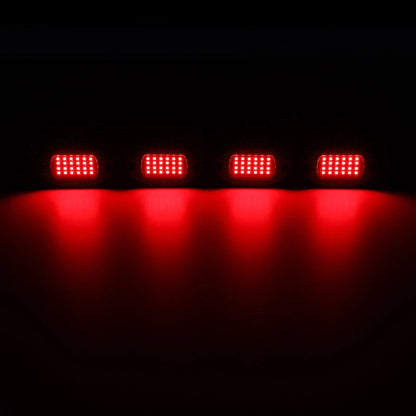 RGBW LED éclairages de soubassement Kit avec Bluetooth APP & Télécommande sans fil, Multicolor Neon éclairage sous caisse