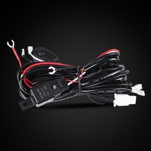 4 pouces Classic-SM série double rangée LED PODS blanc Spot/faisceau large avec Wiring Harness pour SUV ATV UTV Trucks Pickup