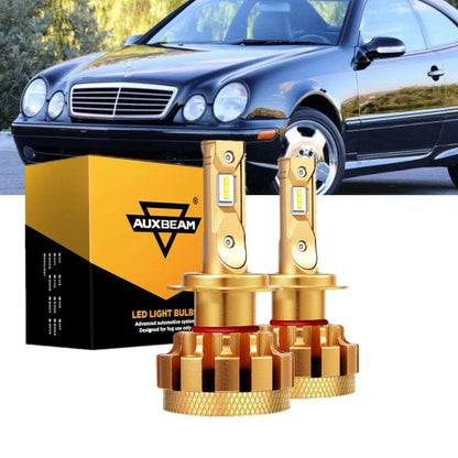 Kit d’ampoules LED feux de route/croisement F-16 Plus série CAN-bus intégré pour Mercedes-Benz CLK55 AMG avec phares