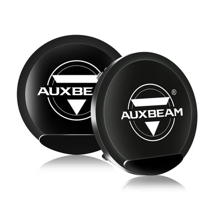 Lot de 2 7″/ 9″ rond feu LED longue portée cache de protection noir – NOVADOMIO