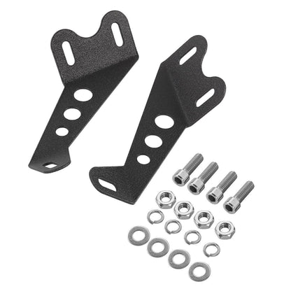 22″ capot supports de montage Barres LED feux de travail antibrouillards pour 2007–2017 Jeep Wrangler JK – vue 8 – NOVADOMIO