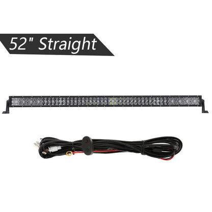 52″ 5D-série droit Barres LED&pare-brise supports de montage pour Jeep Wrangler JK 2007~2017 – vue 13 – NOVADOMIO