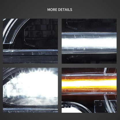 LED bloc optique avant Projector pour 2020–2024 Ford Bronco – vue 6 – NOVADOMIO