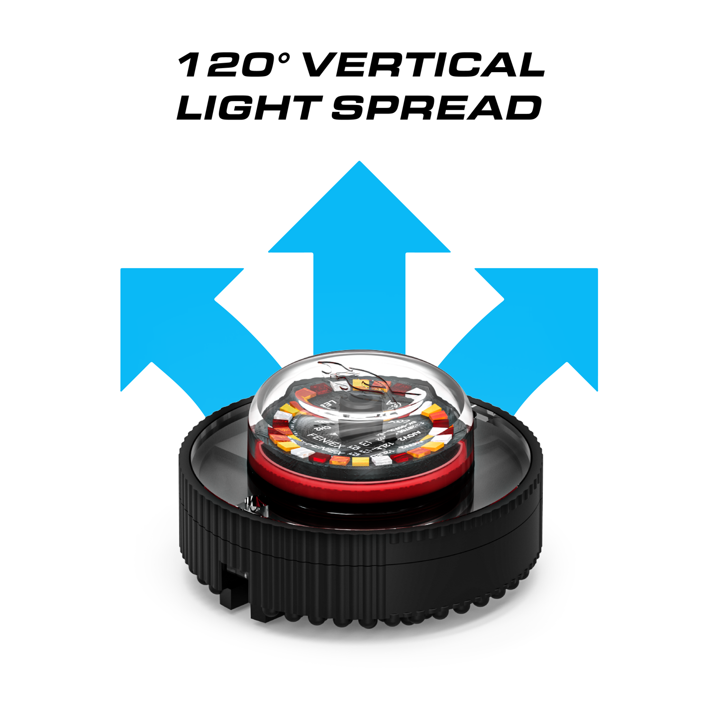 Feniex Quad® Cannon – Feu LED encastré – vue 7