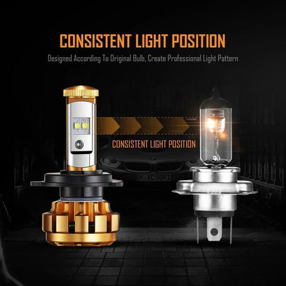 F-16 série Ampoules LED 12000LM 60W 6000K lumière blanche – vue 4 – NOVADOMIO
