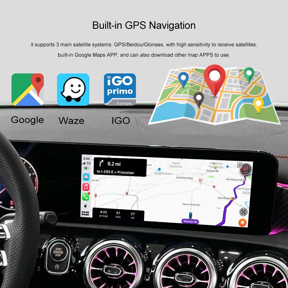 Écran multimédia auto Andream pour Mercedes GLA GLB GLC NTG5.5 – vue 3