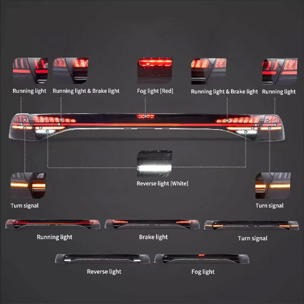 LED bloc de feux arrière Full LED avec Start-Up Animation pour 2023-2025 Honda Accord – vue 5