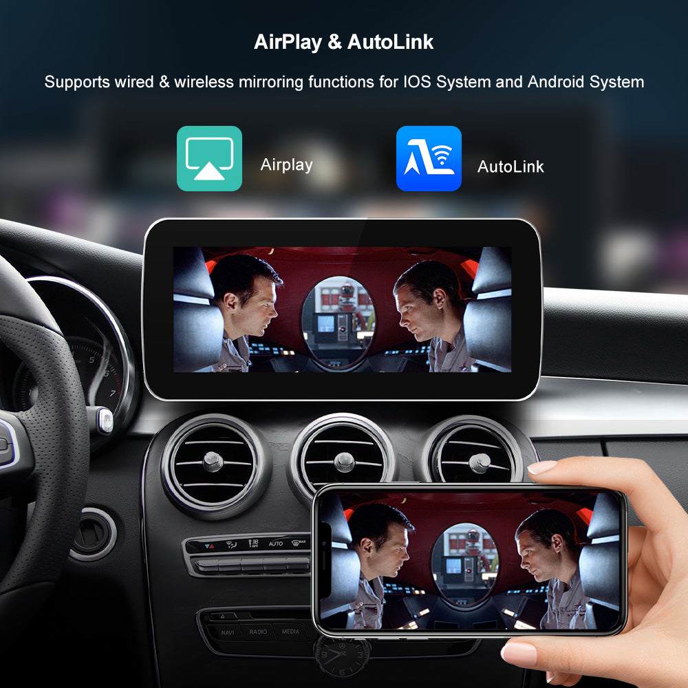 Autoradio GPS Andream pour Mercedes E-Class GLE GLC GLK NTG4.0 NTG4.5 – vue 4