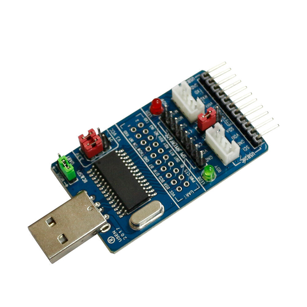 Adaptateur série USB tout-en-1 vers SPI / I2C / IIC / UART / TTL / ISP – vue 2