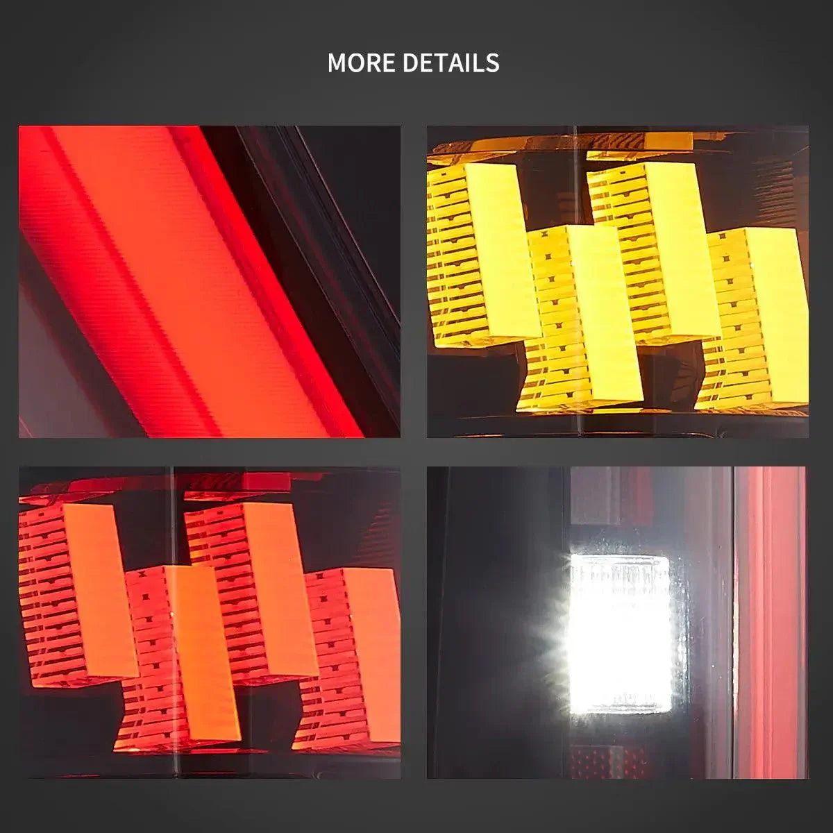 LED Tail Light Assemly avec Full LED pour 2021-2023 Ford F150 – vue 4