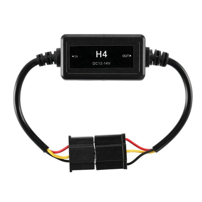 H4/9003 C10-MODEL Enhanced Ampoules de phare LED CAN-bus Decoder anti-scintillement Hyper Flash No Warning Harness Resistor