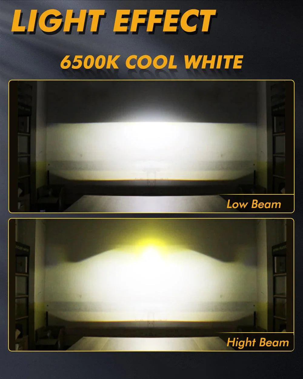 3 Inch 104W Bi-LED Projector Lens Fog Light 3-Colors Switchback Hyperboid Lens Fog Light avec High Beam Auxiliary pour Toyot…