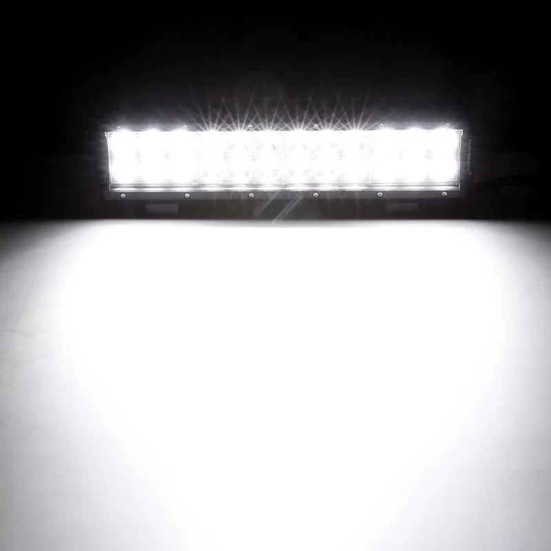 12 Inch Classic-SM série Dual Row Barres LED faisceau combiné avec Wiring Harness pour SUV ATV UTV Trucks Pickup Boat – vue 4