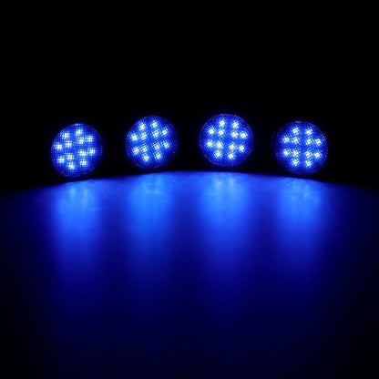 Lot de 4 RGBW Neon LED avant feux de calandre avec sans fil RF télécommande, Smartphone commande Bluetooth APP pour 2007–2017