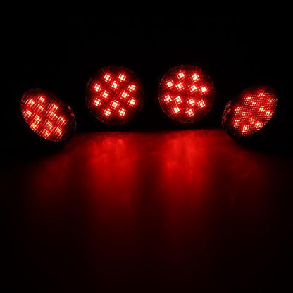 Lot de 4 RGBW Neon LED avant feux de calandre avec sans fil RF télécommande, Smartphone commande Bluetooth APP pour 2007–2017