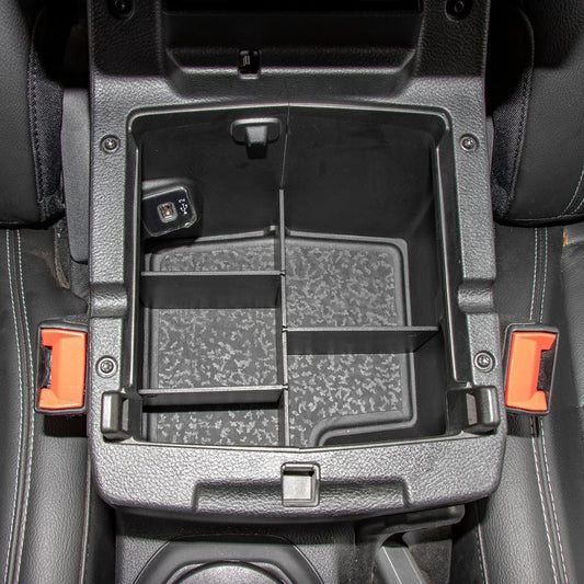 Noir Center Console Organizer Armrest Box Partition pour Jeep Wrangler JL 2018–2022 – vue 2 – NOVADOMIO