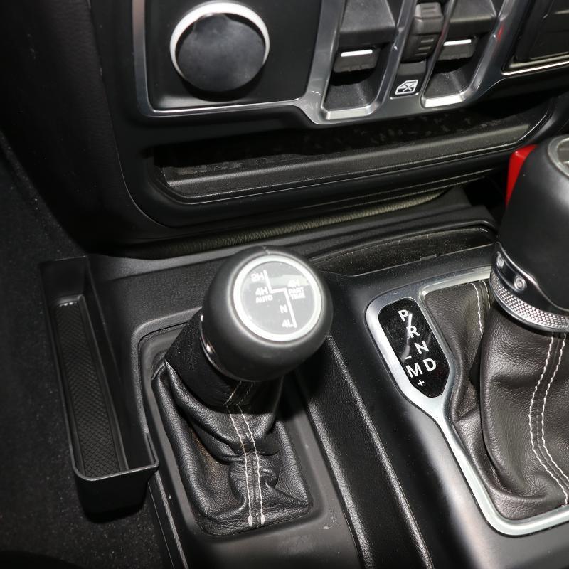 Integrated Storage Box Gear Shift Console On Both Side pour Jeep Wrangler JL 2018-2022 – vue 4