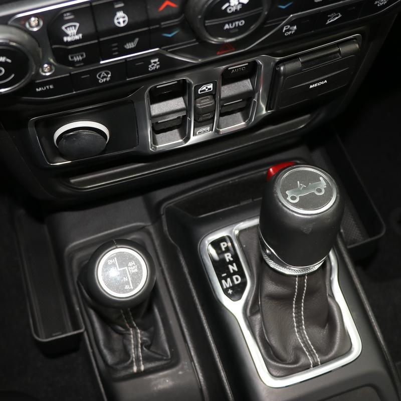 Integrated Storage Box Gear Shift Console On Both Side pour Jeep Wrangler JL 2018-2022 – vue 6