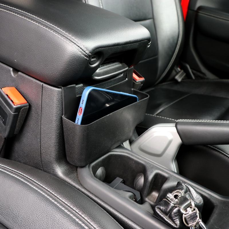 Center Armrest Storage Box Front Console Organizer pour Jeep Wrangler JL 2018-2022 – vue 6