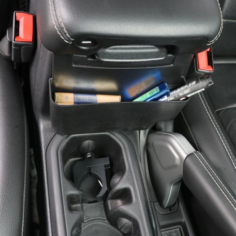 Center Armrest Storage Box Front Console Organizer pour Jeep Wrangler JL 2018-2022 – vue 9