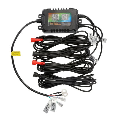 Upgraded RGB 9″ phares + 4″ antibrouillards Combo pour Jeep Wrangler JL avec commande par application – vue 15 – NOVADOMIO
