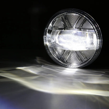 Lot de 2 48 W LED antibrouillards homologation DOT pour 2007–2013 GMC Sierra 1500 / 2007–2014 Sierra 2500HD 3500HD (chromé)