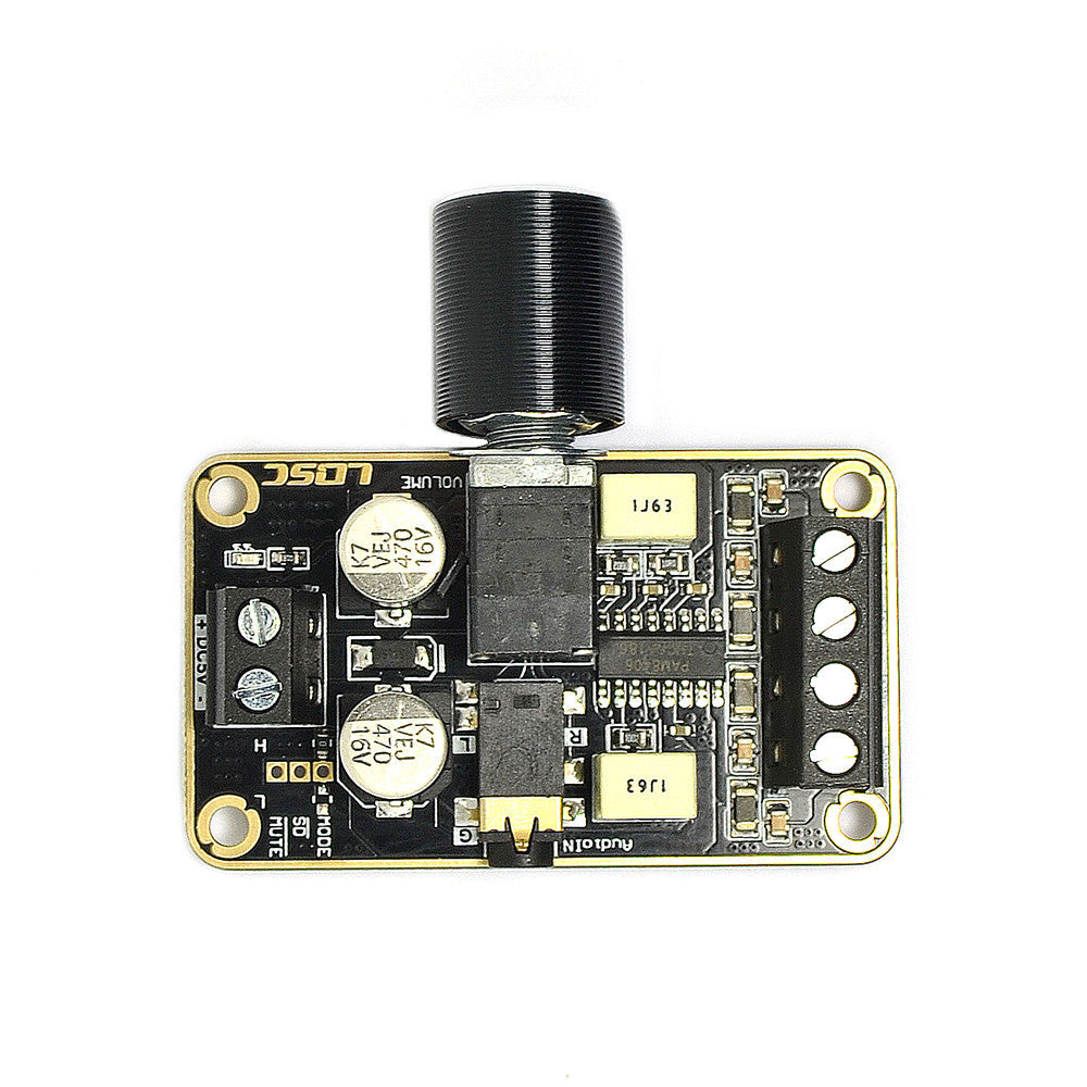 Carte d'amplificateur de puissance numérique 5 W x 2 classe D, module d'amplificateur de préamplificateur à monter…