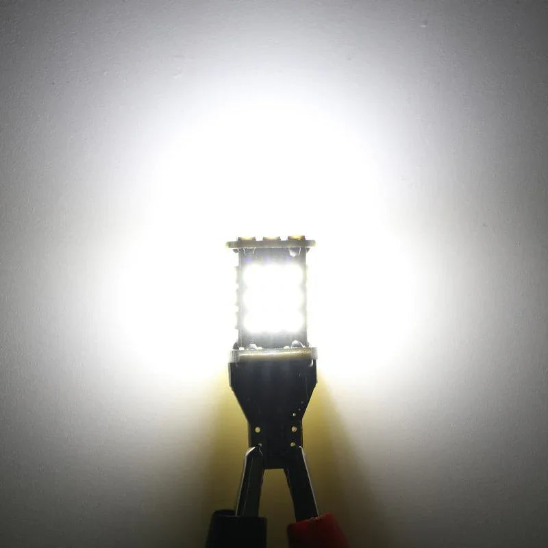 912 921 T15 W16W Ampoules LED pour recul, stop et feux arrière 10W 300% haute luminosité sans erreur CAN-bus 6500K blanc – 2…